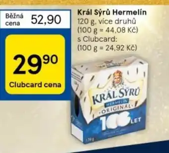 Tesco Král Sýrů Hermelín nabídka