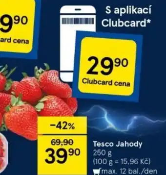 Tesco Tesco Jahody nabídka