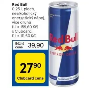 Tesco Red Bull 0,25L nabídka
