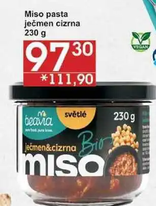 Jip Miso pasta ječmen cizrna, 230 g nabídka