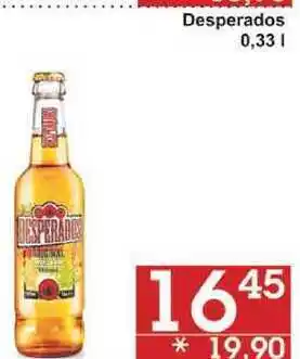 Jip Desperados, 0,33 l nabídka