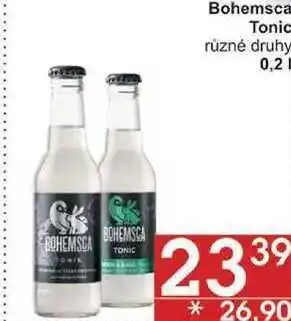 Jip Bohemsca tonic různé druhy, 0,2 l nabídka