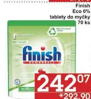 Jip Finish eco 0% tablety do myčky, 70 ks nabídka