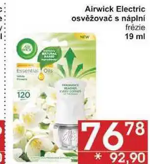 Jip Airwick electric osvěžovač s náplní frézie, 19 ml nabídka