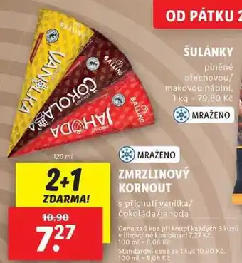 Lidl Zmrzlinový kornout, 120 ml nabídka