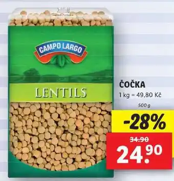 Lidl Čočka, 500 g nabídka