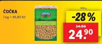Lidl Čočka, 500 g nabídka
