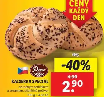 Lidl Kaiserka speciál, 60 g nabídka