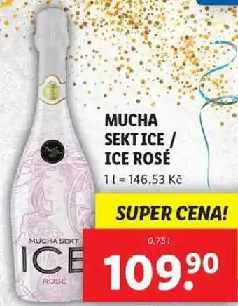 Lidl Mucha sekt ice/ice rosé, 0,75 l nabídka