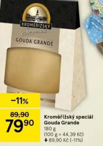 Tesco Kroměřížský speciál Gouda Grande nabídka