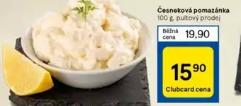 Tesco Česneková pomazánka nabídka