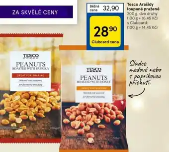 Tesco Tesco Arašídy loupané pražené nabídka