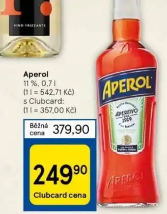 Tesco Aperol nabídka
