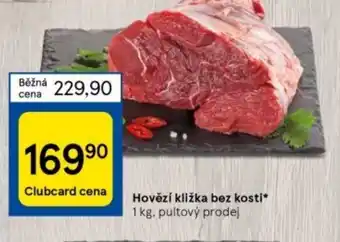 Tesco Hovězí kližka bez kosti nabídka