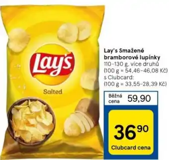 Tesco Lay's Smažené bramborové lupínky nabídka