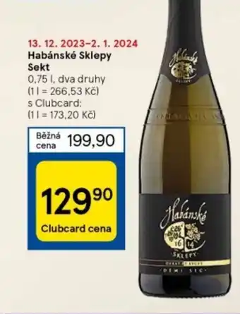Tesco Habánské Sklepy Sekt nabídka