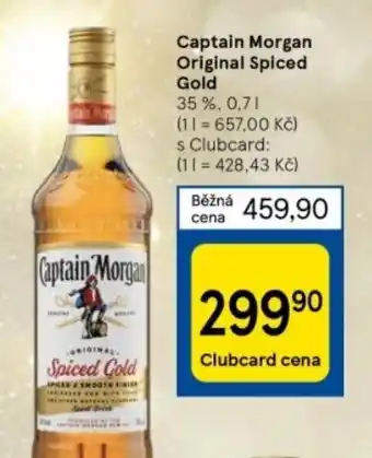 Tesco Captain Morgan Original Spiced Gold nabídka