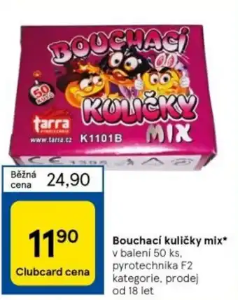 Tesco Bouchací kuličky mix nabídka