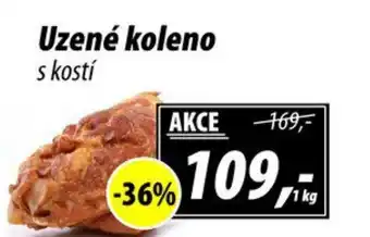 Uzené koleno s kostí