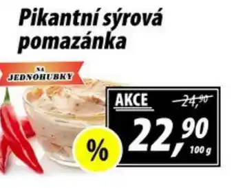 ZEMAN Pikantní sýrová pomazánka nabídka
