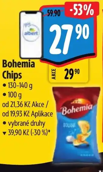 Albert Bohemia Chips nabídka