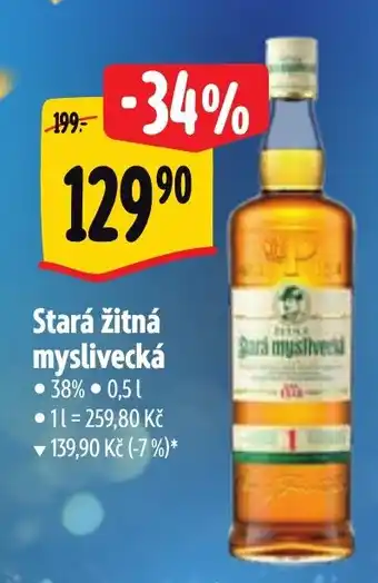 Albert Stará žitná myslivecká nabídka