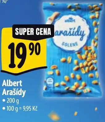 Albert Albert Arašídy nabídka