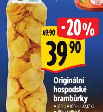 Albert Originální hospodské brambůrky nabídka