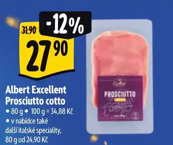 Albert Albert Excellent Prosciutto cotto nabídka