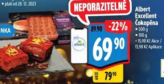 Albert Albert Excellent čokopěna nabídka