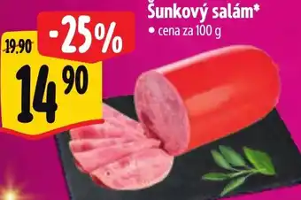 Albert Šunkový salám nabídka