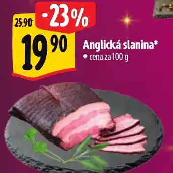 Albert Anglická slanina nabídka