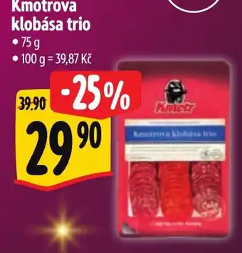 Albert Kmotrova klobása trio nabídka
