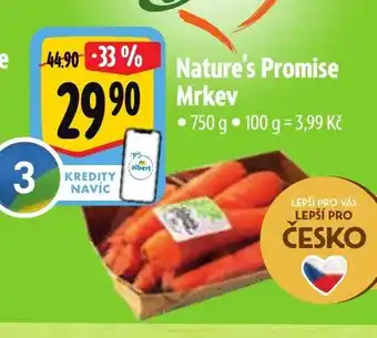 Albert Nature's Promise Mrkev nabídka