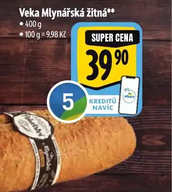 Albert Veka Mlynářská žitná nabídka