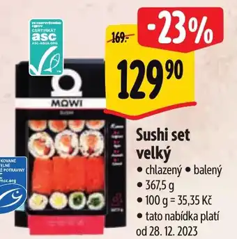 Albert Sushi set velký nabídka