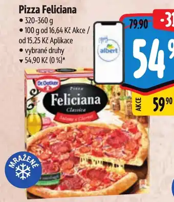 Albert Pizza Feliciana nabídka