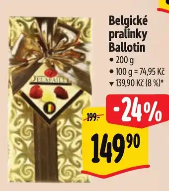 Albert Belgické pralinky Ballotin nabídka