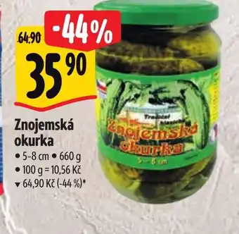 Albert Znojemská okurka nabídka