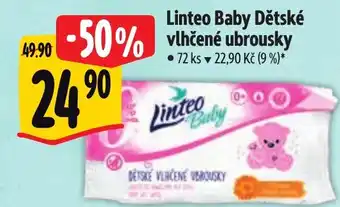Albert Linteo Baby Dětské vlhčené ubrousky nabídka