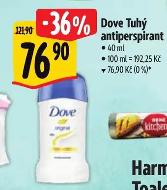Albert Dove Tuhý antiperspirant nabídka