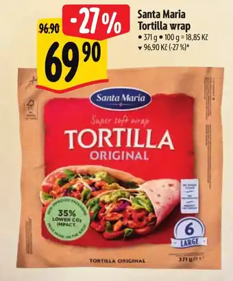 Albert Santa Maria Tortilla wrap nabídka