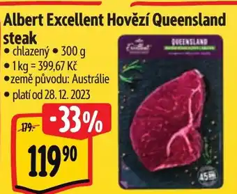 Albert Albert Excellent Hovězí Queensland Steak nabídka