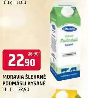 Terno Moravia šlehané podmáslí kysané 1 l nabídka