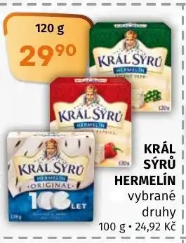 Trefa KRÁL SÝRŮ HERMELÍN nabídka
