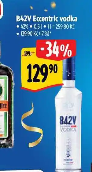 Albert B42v eccentric vodka 0,5 l nabídka