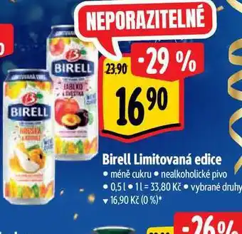 Albert Birell limitovaná edice 0,5 l nabídka