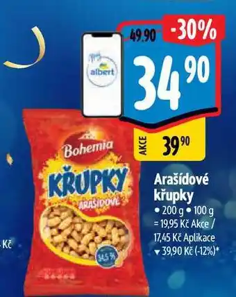 Albert Arašídové křupky • 200 g nabídka