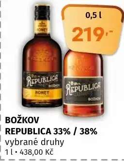 Trefa BOŽKOV REPUBLICA 33% / 38% nabídka