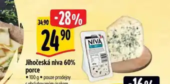 Albert Jihočeská niva 60% porce 100 g nabídka